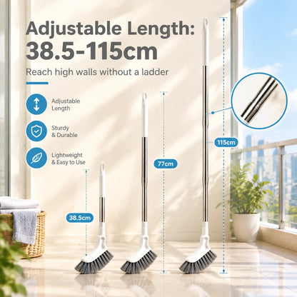 Telescopic Crevice Cleaning Brush