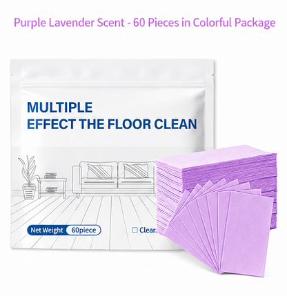 FloorGlow™ 4-in-1 Cleaning Sheets！
